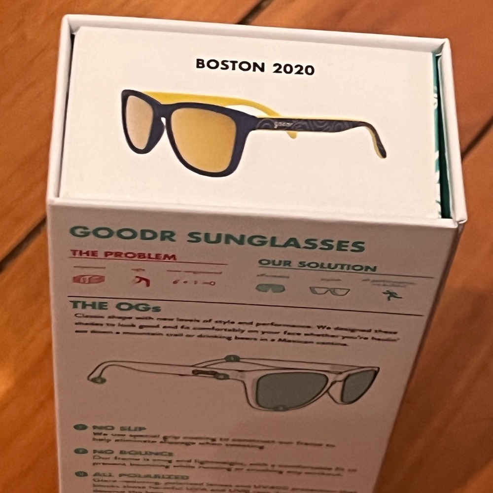 2020 Boston Marathon Goodr Sunglasses